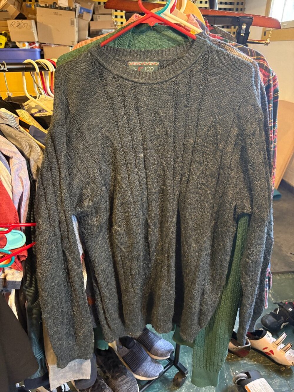 Top Knit Sweater L
